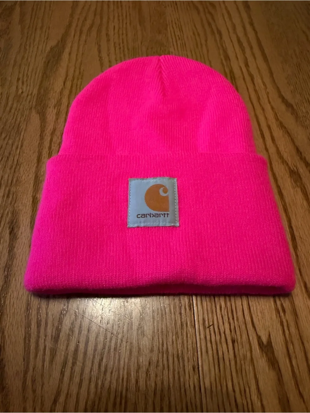 Carhartt Hot Pink Knit Beanie
